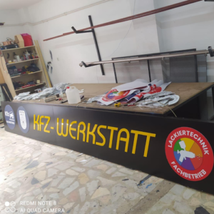 Oto Boyama Servis Tabelası